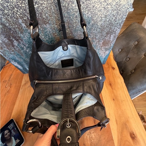 Coach Vintage 2011 Soho Lynn Leather Hobo Bag - OG Indie Sleaze - Picture 11 of 16